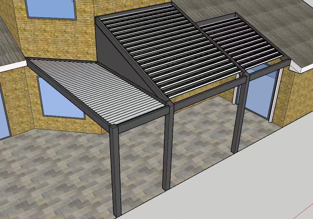 Irregular-Shape Pergola Designs