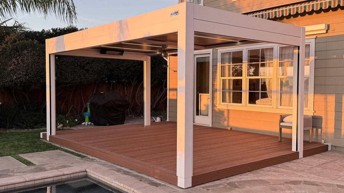 APEX pergola installation