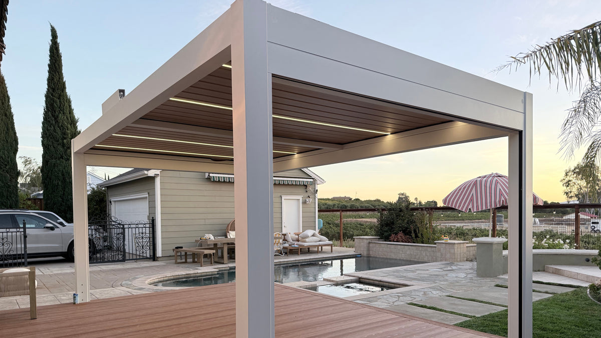 APEX pergola installation