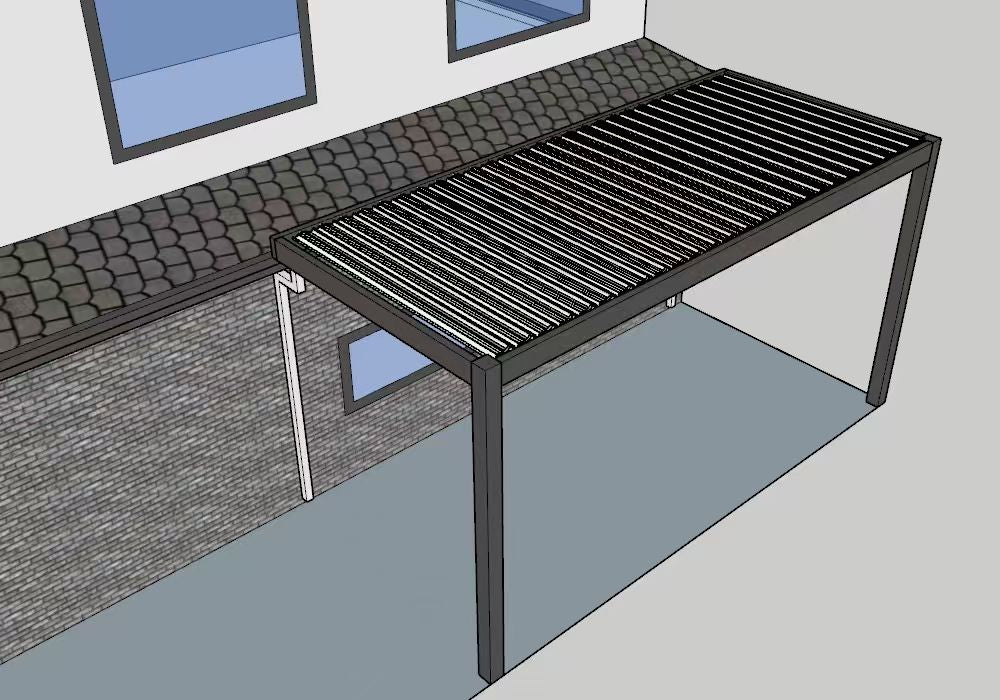 Attached Pergola Designs
