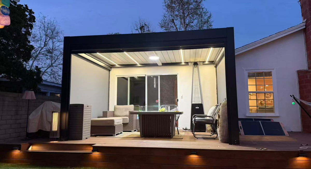 APEX pergola installation