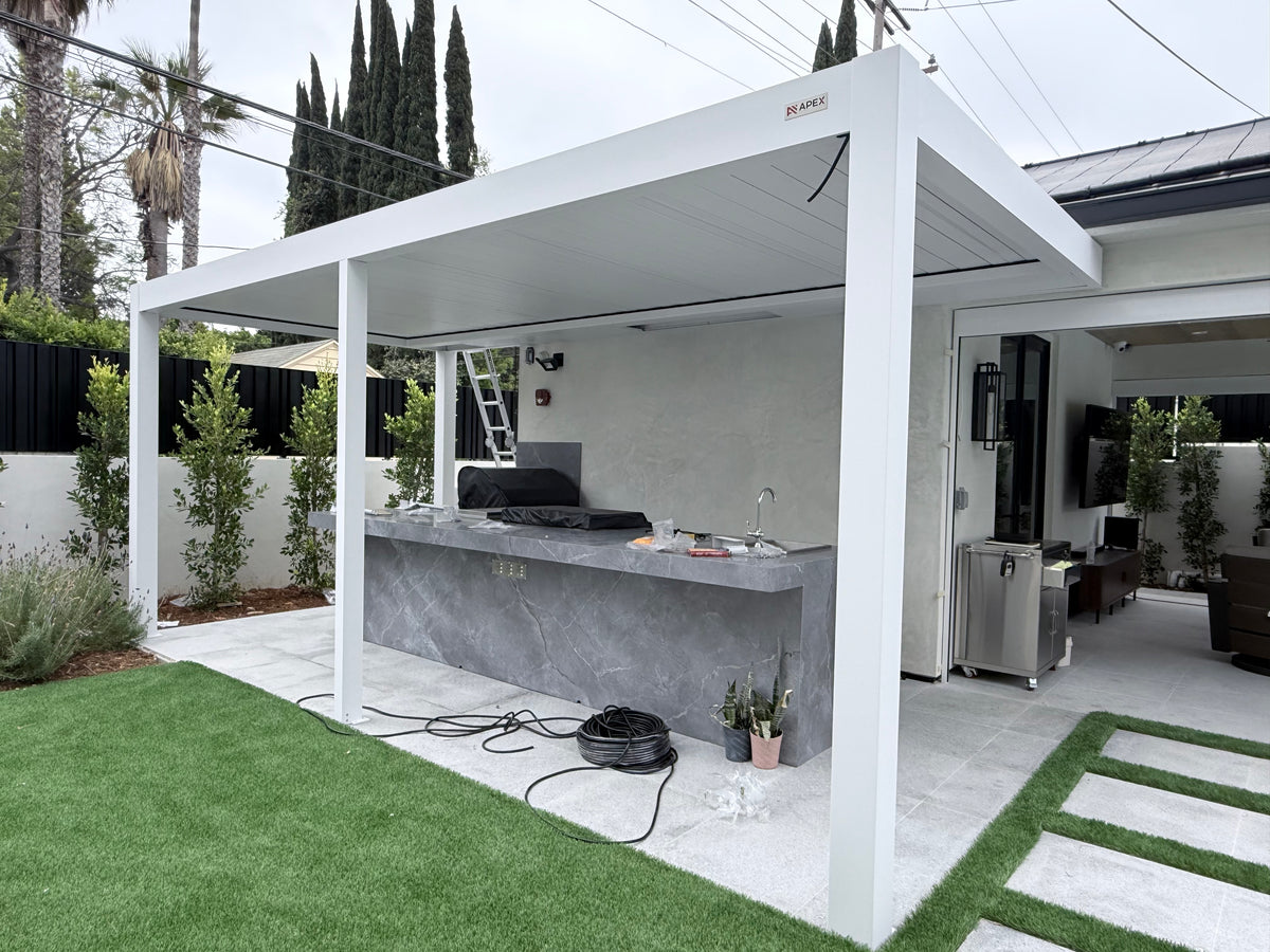 APEX pergola installation