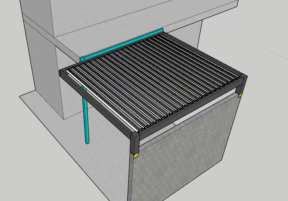 Attached Pergola Designs