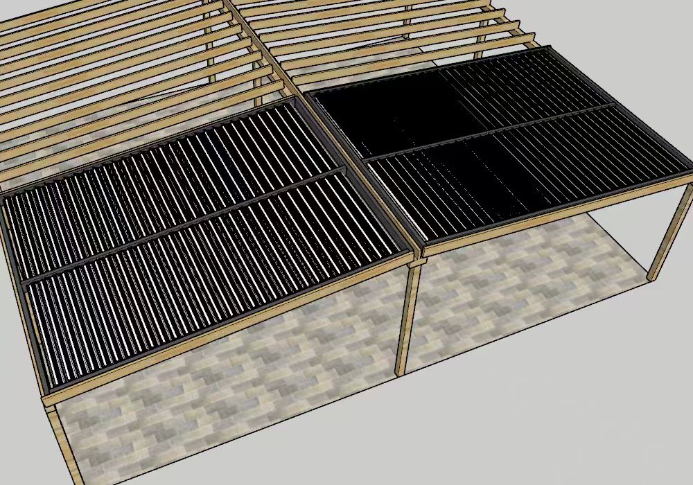 Integrated-Structure Pergola Designs