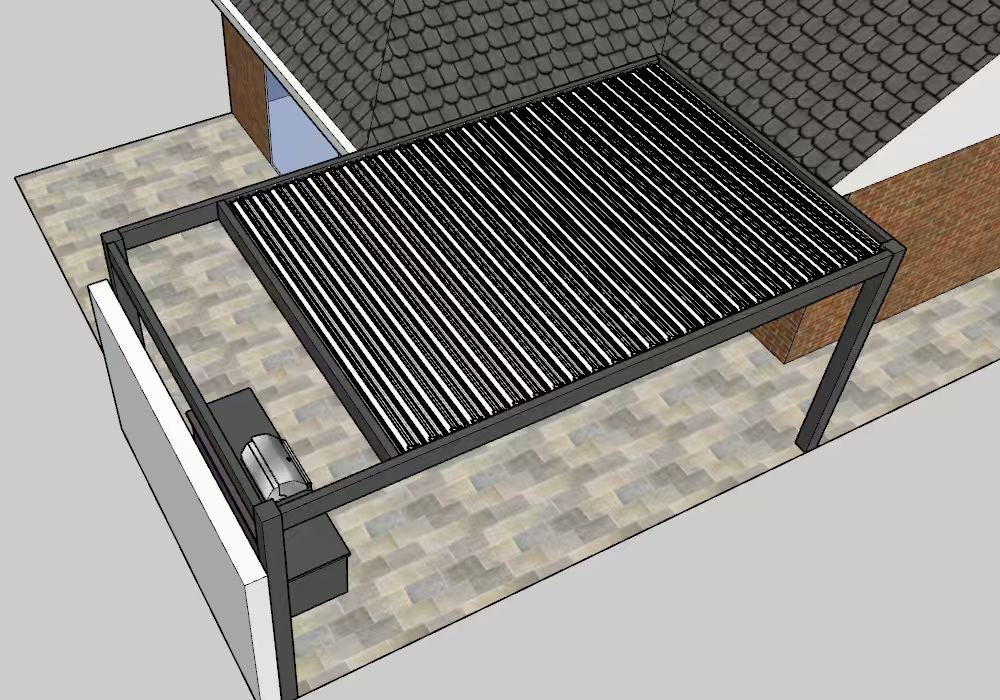 Roof-Style Pergola Designs