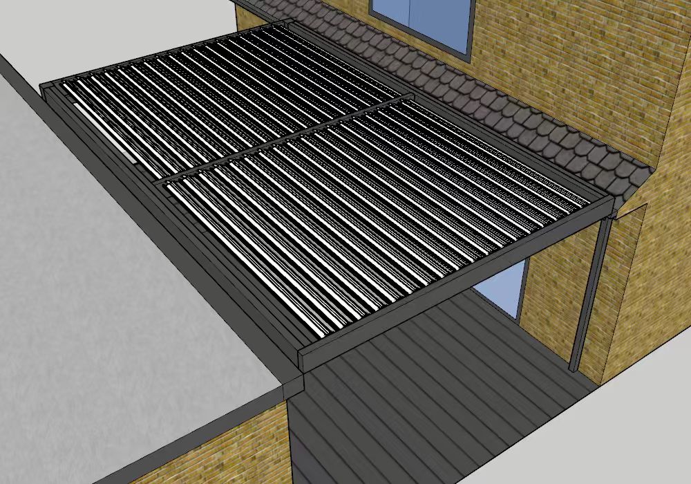Attached Pergola Designs