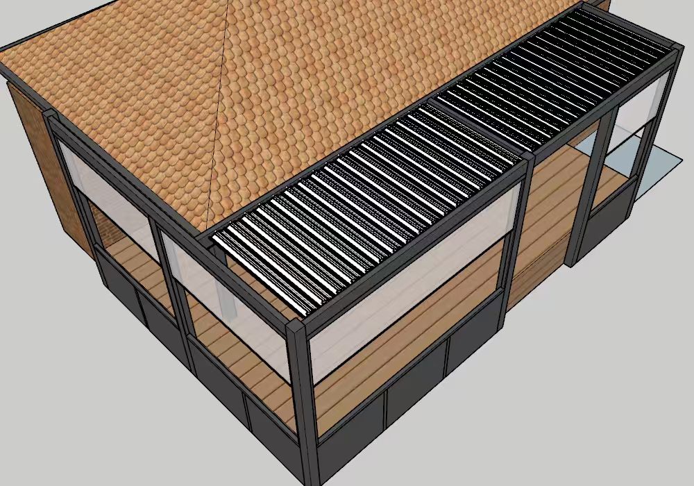 Attached Pergola Designs