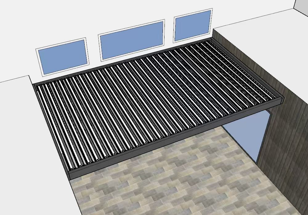 Attached Pergola Designs